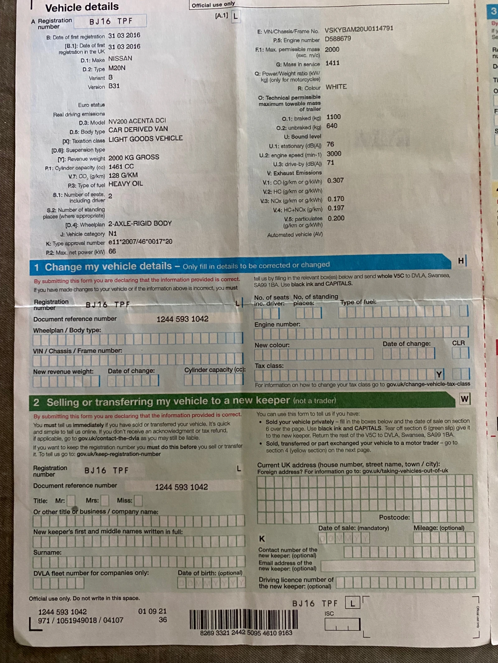 Nissan NV200 1.5 DCI 90к.с. - изображение 5