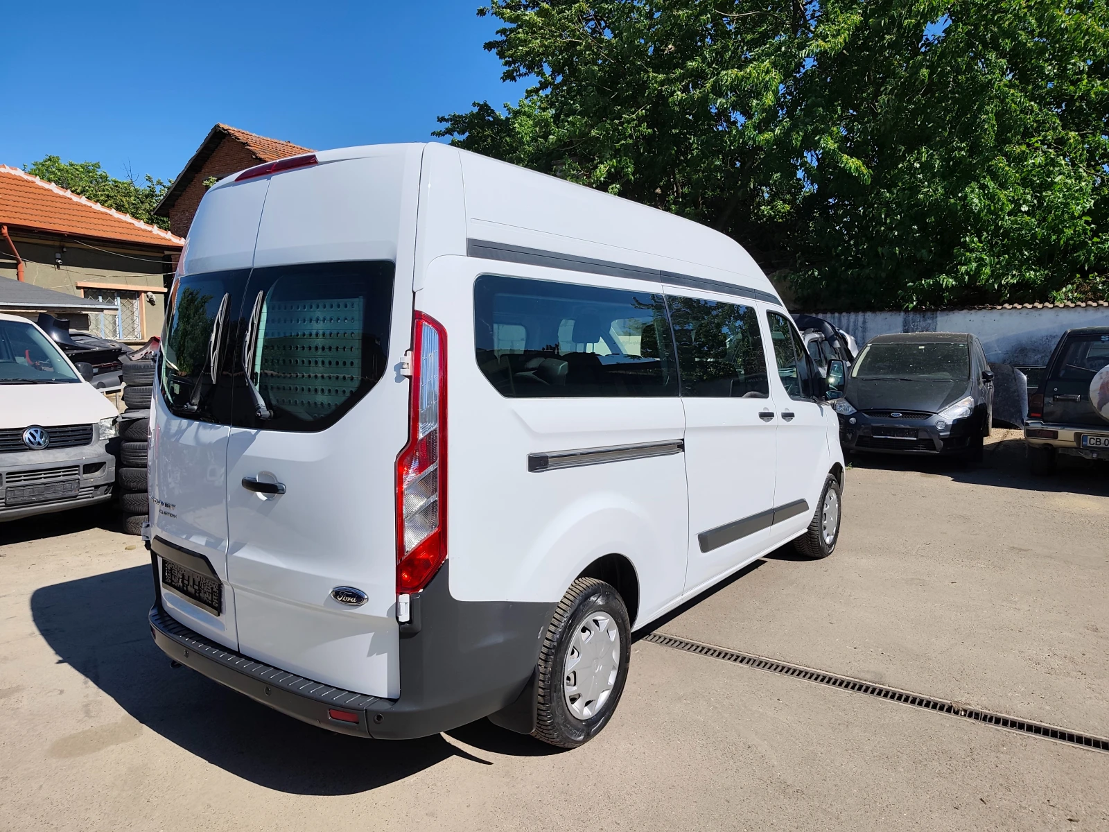 Ford Transit Custom 2.0TDCI 9 Местен, снимка 7 - Бусове и автобуси - 54701946