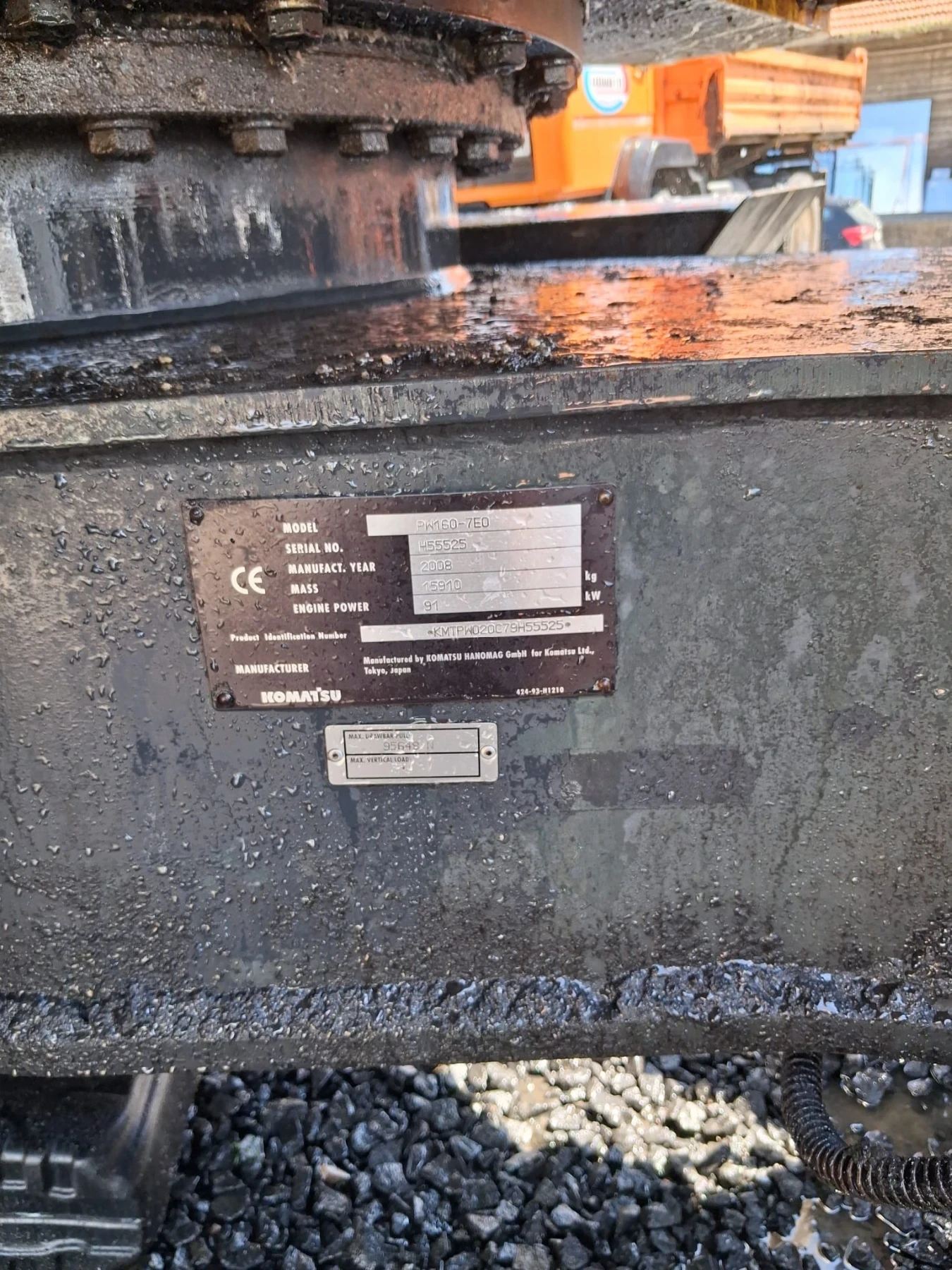 Багер Komatsu Pw160, снимка 8 - Индустриална техника - 54856553