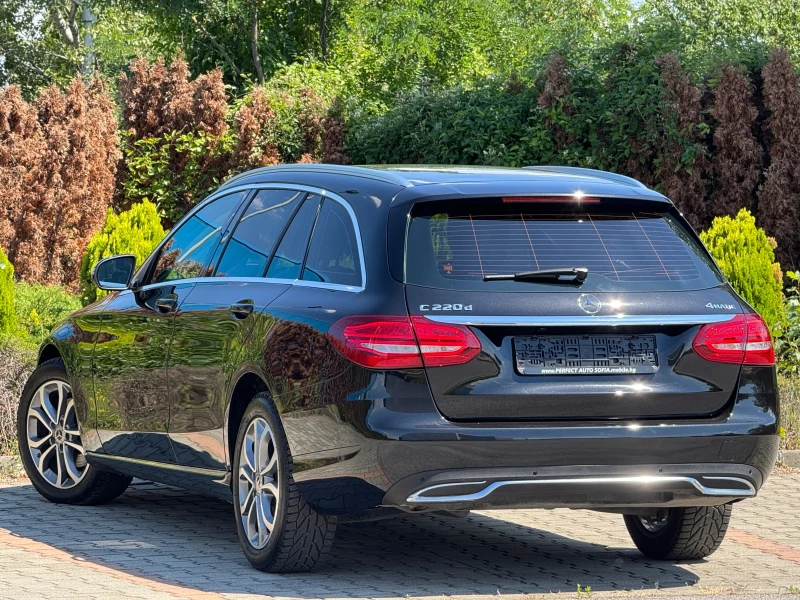 Mercedes-Benz C 220 2.2d-9G-TRONIC-4MATIC-КОЖА-НАВИ-КАМЕРА-LED-УНИКАТ!, снимка 3 - Автомобили и джипове - 51023826