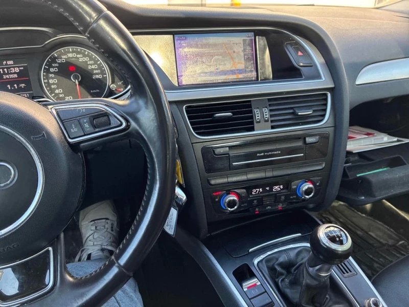 Audi A4 Premium| QUATTRO| ПОДГРЕВИ| ШИБЕДАХ+ ГУМИ С ДЖАНТИ, снимка 9 - Автомобили и джипове - 53472082