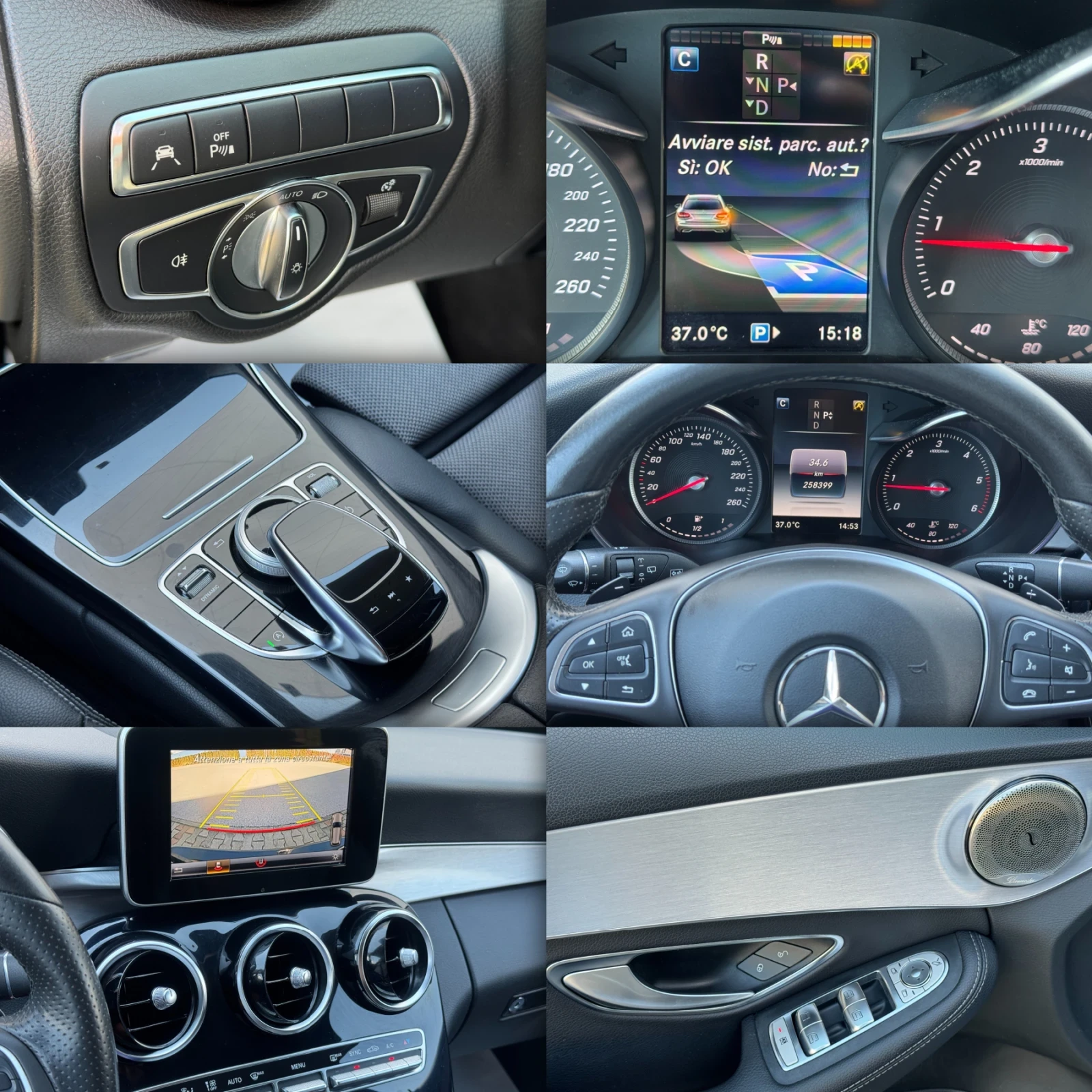 Mercedes-Benz C 220 2.2d-9G-TRONIC-4MATIC----LED-! | Mobile.bg   16