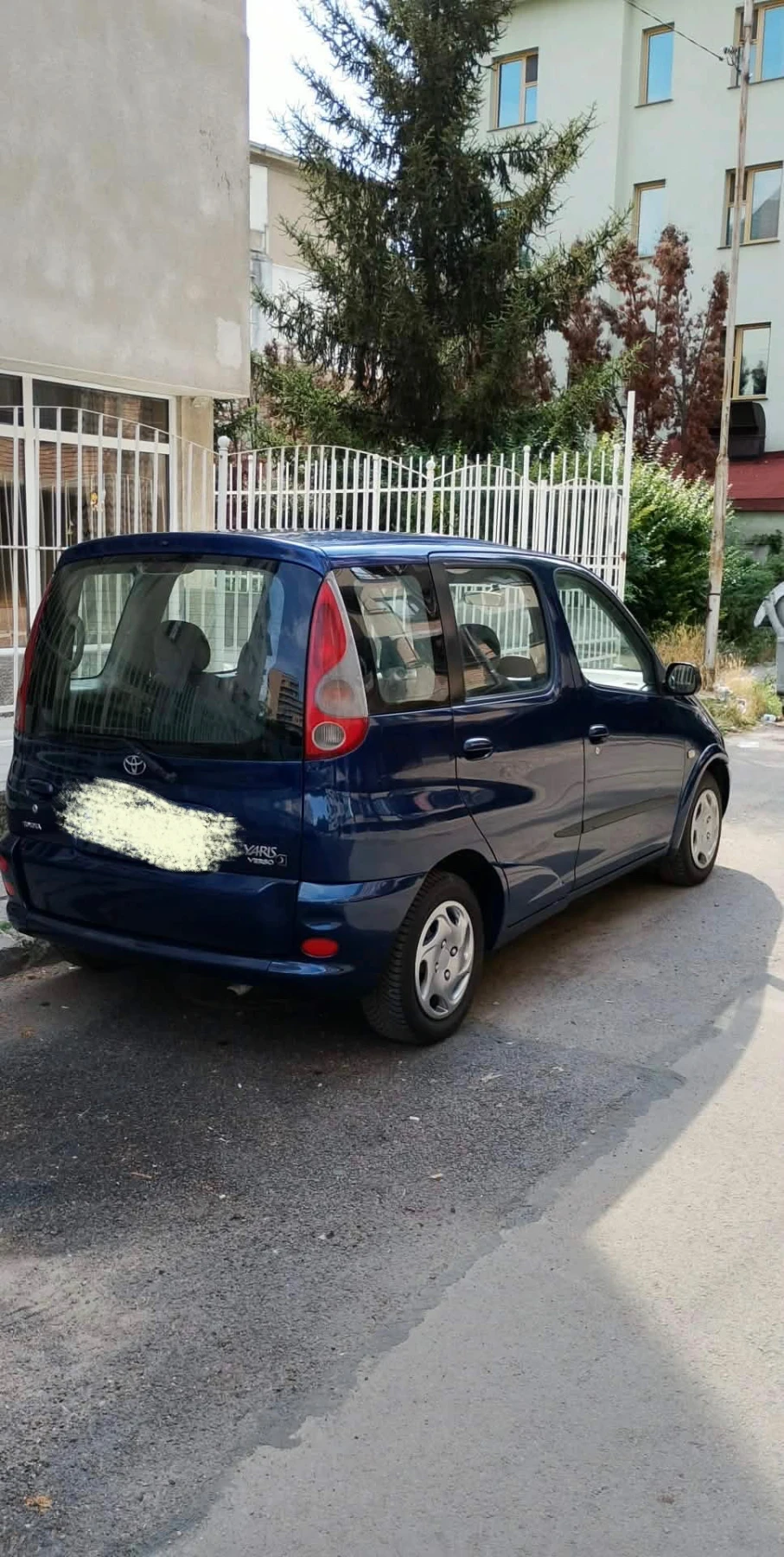 Toyota Yaris verso, снимка 7 - Автомобили и джипове - 55364253