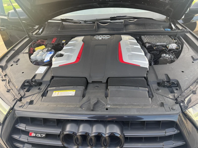 Audi SQ7 КАТО НОВА/РЕАЛНИ КМ./22+ 20/diesel-hibrid/FULL/АCC, снимка 14 - Автомобили и джипове - 52668003