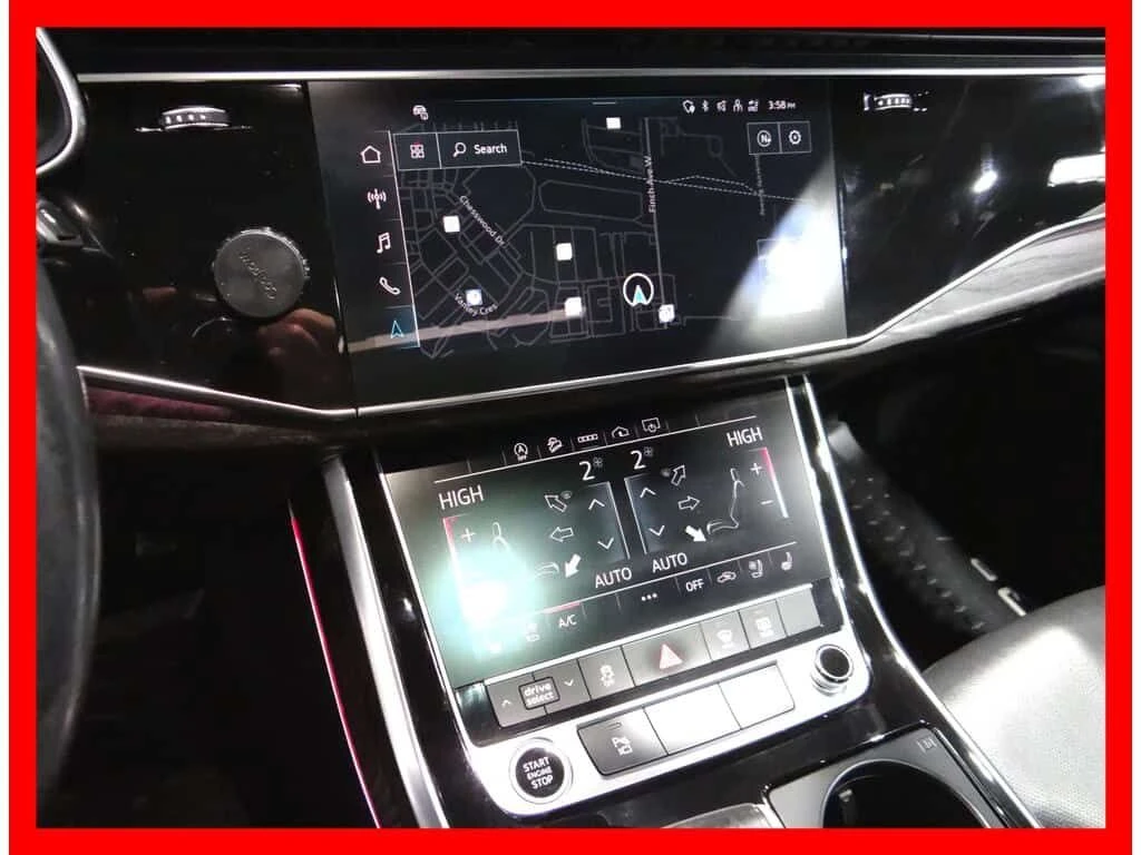 Audi Q8 * PROGRESSIV * S LINE/NAVI/360 CAM/LEATHER/PANO RO, снимка 12 - Автомобили и джипове - 53862690