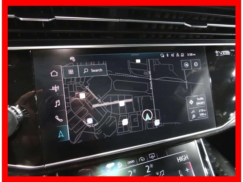 Audi Q8 * PROGRESSIV * S LINE/NAVI/360 CAM/LEATHER/PANO RO, снимка 11 - Автомобили и джипове - 53862690