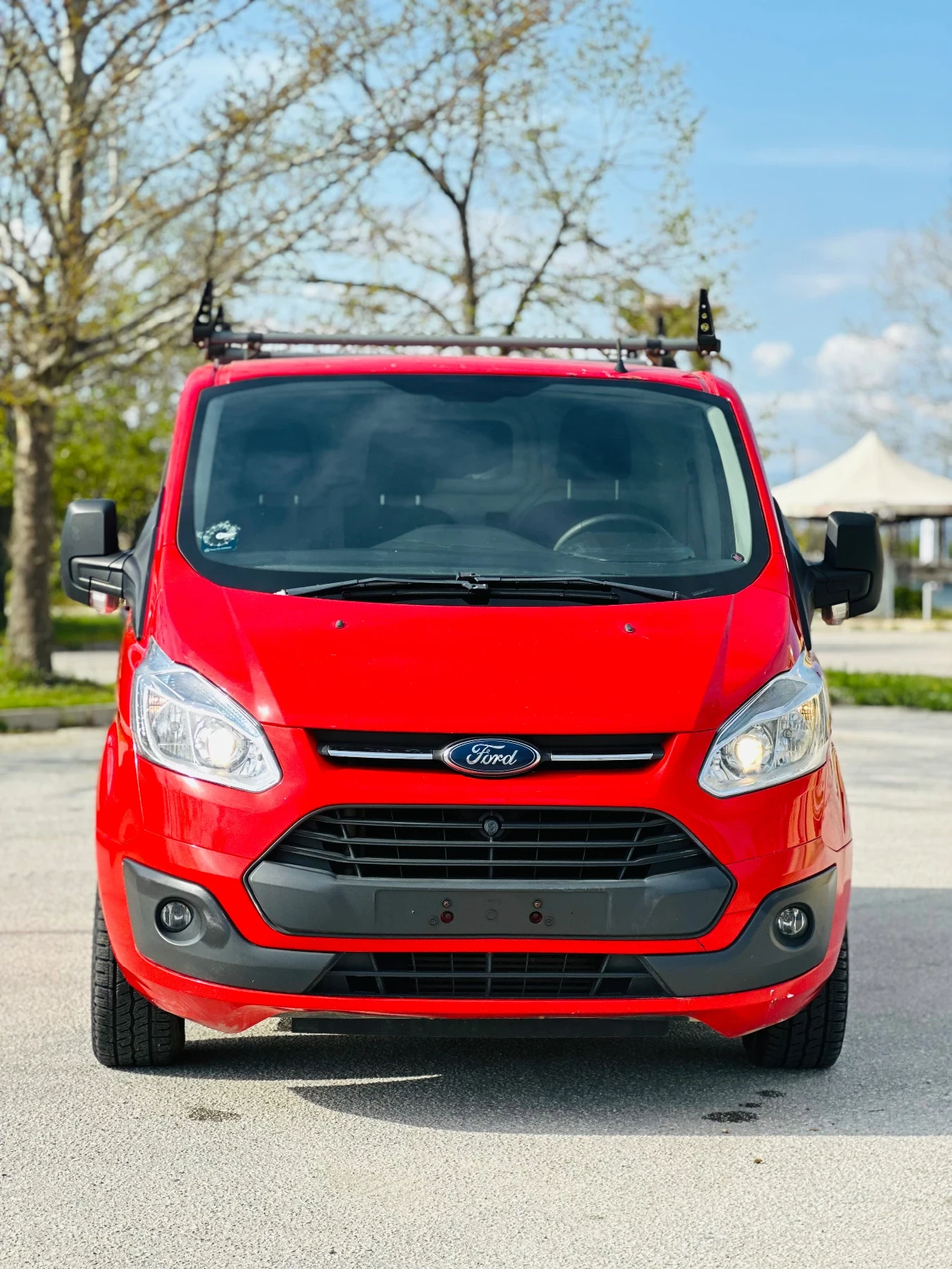 Ford Transit Custom 2.2TDCI ! НОВ ВНОС ! , снимка 2 - Бусове и автобуси - 54229438