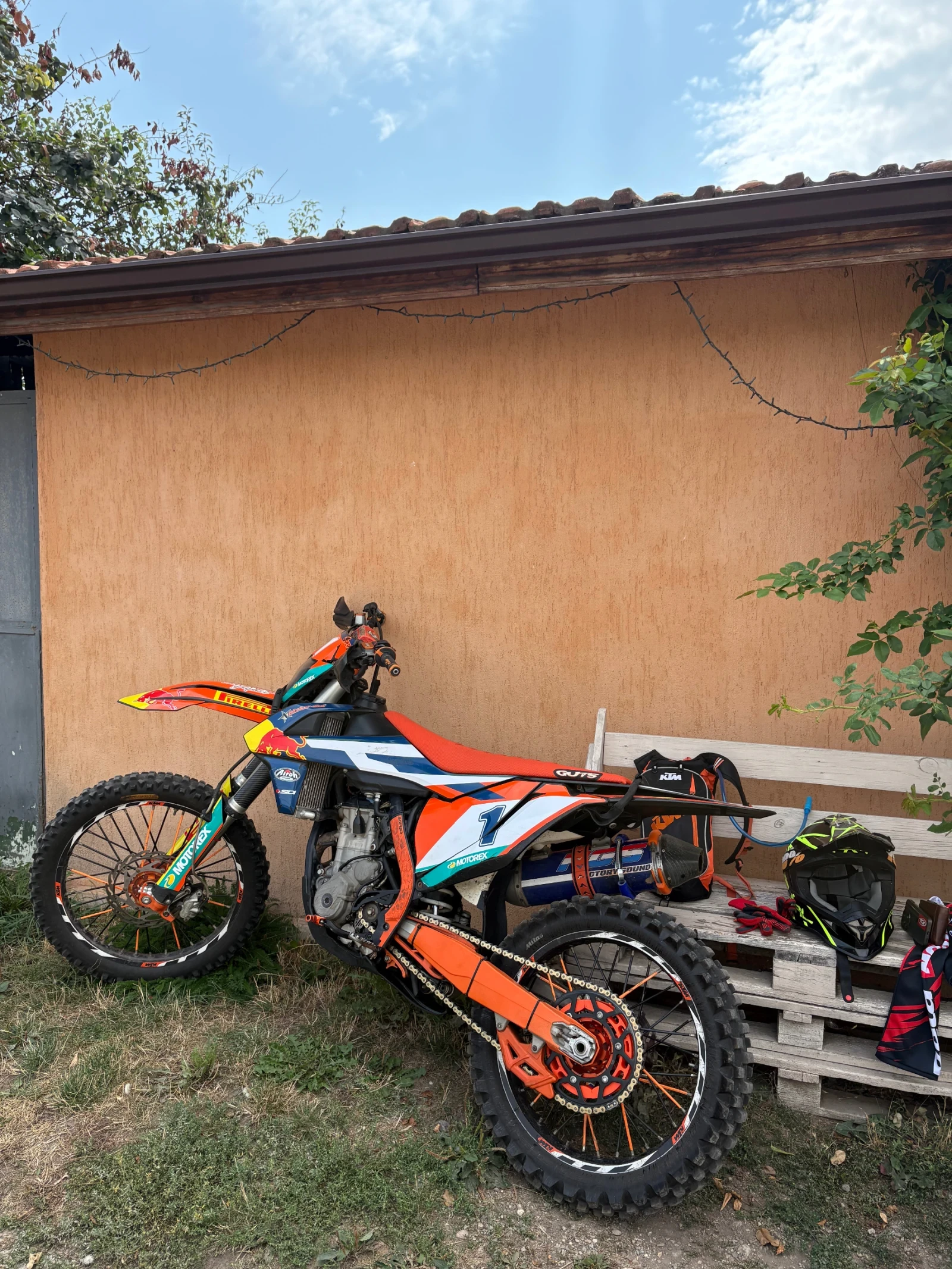 Ktm SX-F, снимка 2 - Мотоциклети и мототехника - 56155291