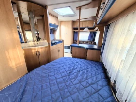 Каравана Hobby 440 De Luxe /// ФОРСЕЛТ /// WC /// ФРЕНСКА СПАЛНЯ , снимка 12