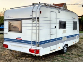 Каравана Hobby 440 De Luxe /// ФОРСЕЛТ /// WC /// ФРЕНСКА СПАЛНЯ , снимка 4