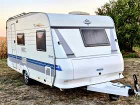Каравана Hobby 440 De Luxe /// ФОРСЕЛТ /// WC /// ФРЕНСКА СПАЛНЯ , снимка 1