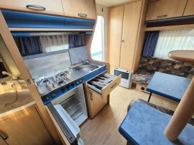 Каравана Hobby 440 De Luxe /// ФОРСЕЛТ /// WC /// ФРЕНСКА СПАЛНЯ , снимка 13