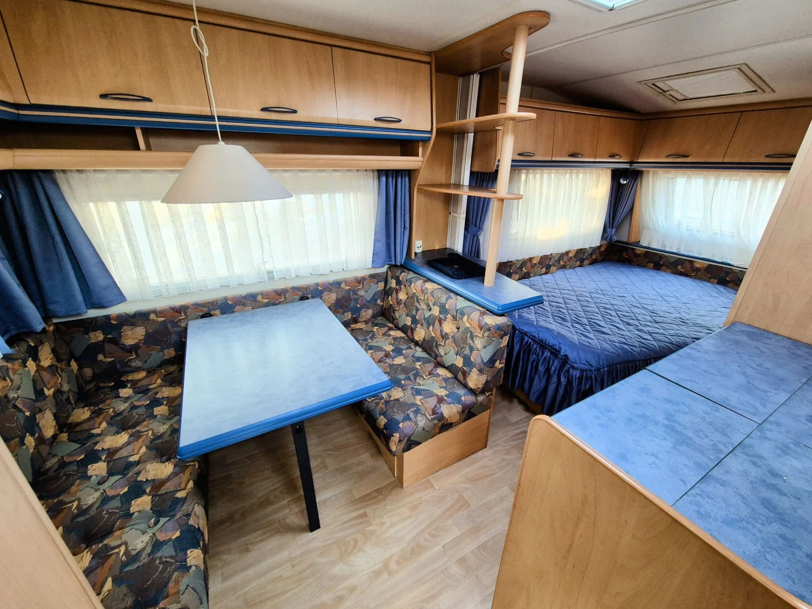 Каравана Hobby 440 De Luxe /// ФОРСЕЛТ /// WC /// ФРЕНСКА СПАЛНЯ  - изображение 5
