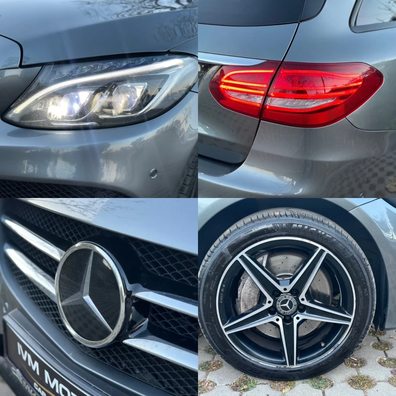 Mercedes-Benz C 220 250d* BLUETRC* AMG LINE* 4MATIC* ШВЕЙЦАРИЯ, снимка 13 - Автомобили и джипове - 48374425