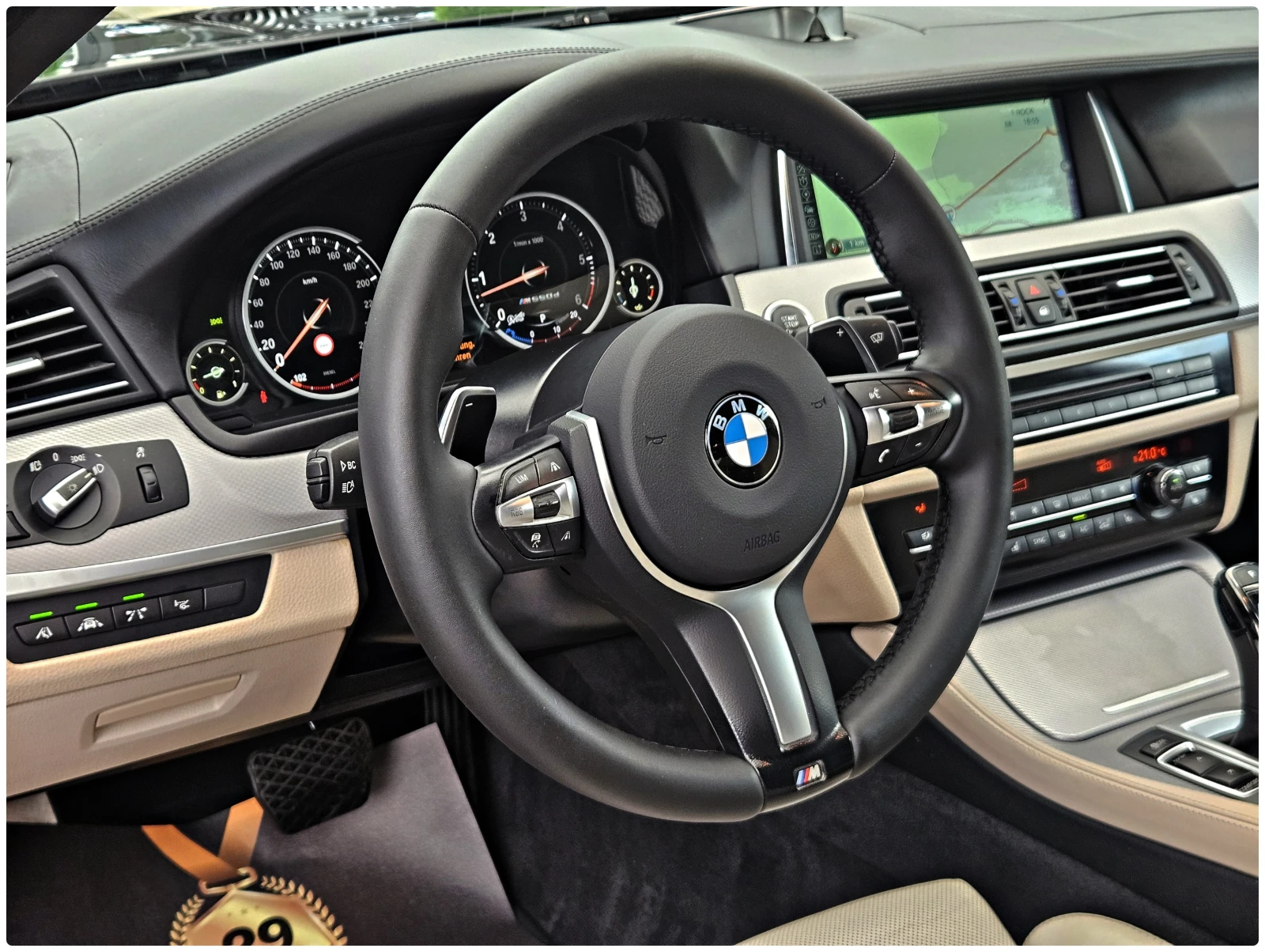 BMW 550 M/XD/TV/BANG&OL/DIGI/360CAM/DISTR/МАСАЖ/ОБДУХ/LIZI - изображение 10