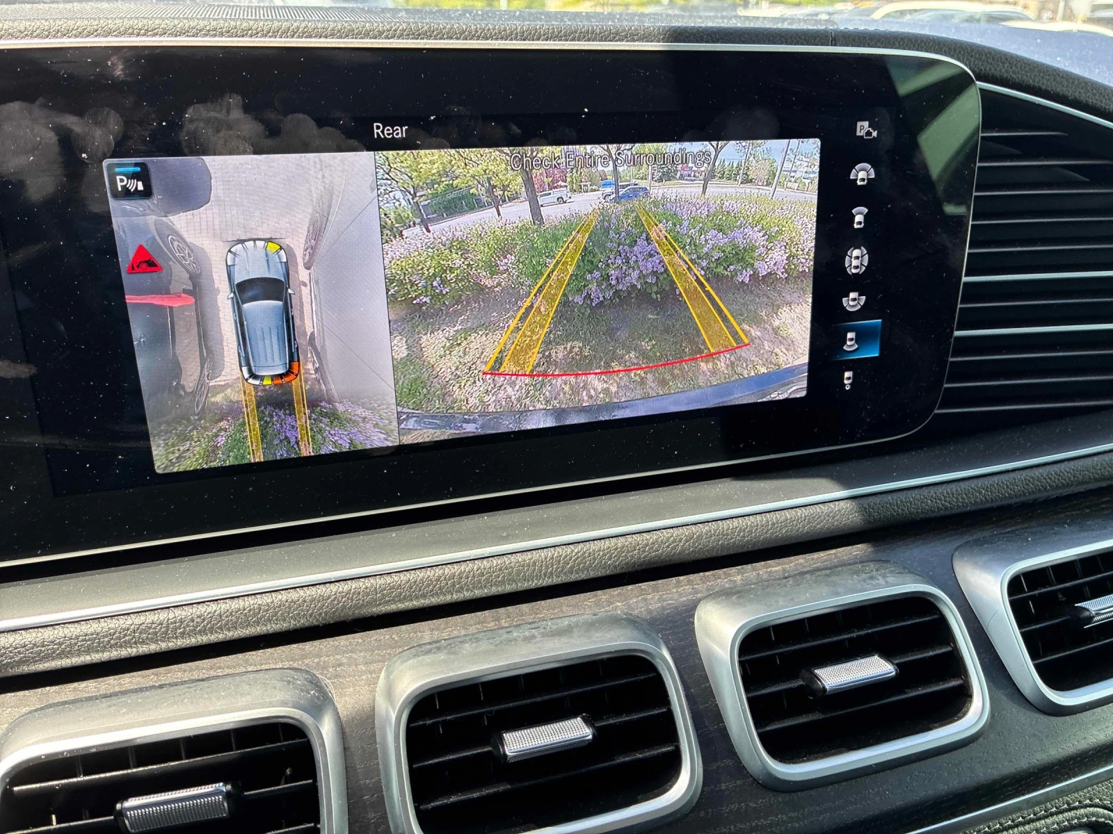 Mercedes-Benz GLE 450 ДИСТРОНИК * ПОДГРЕВ * ПАНОРАМА * 360 * BURMESTER, снимка 8 - Автомобили и джипове - 54783526
