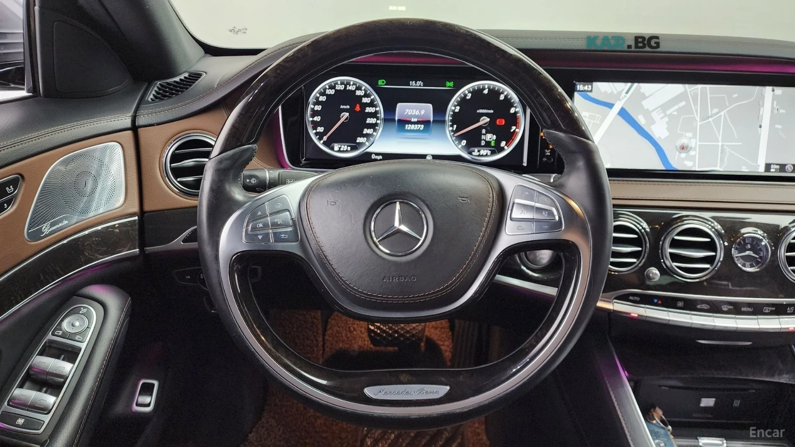 Mercedes-Benz S 400 L 4MATIC* КОЖА* ОБДУХВ* МОНИТОРИ* 360* ПАНО* HUD, снимка 11 - Автомобили и джипове - 55235745