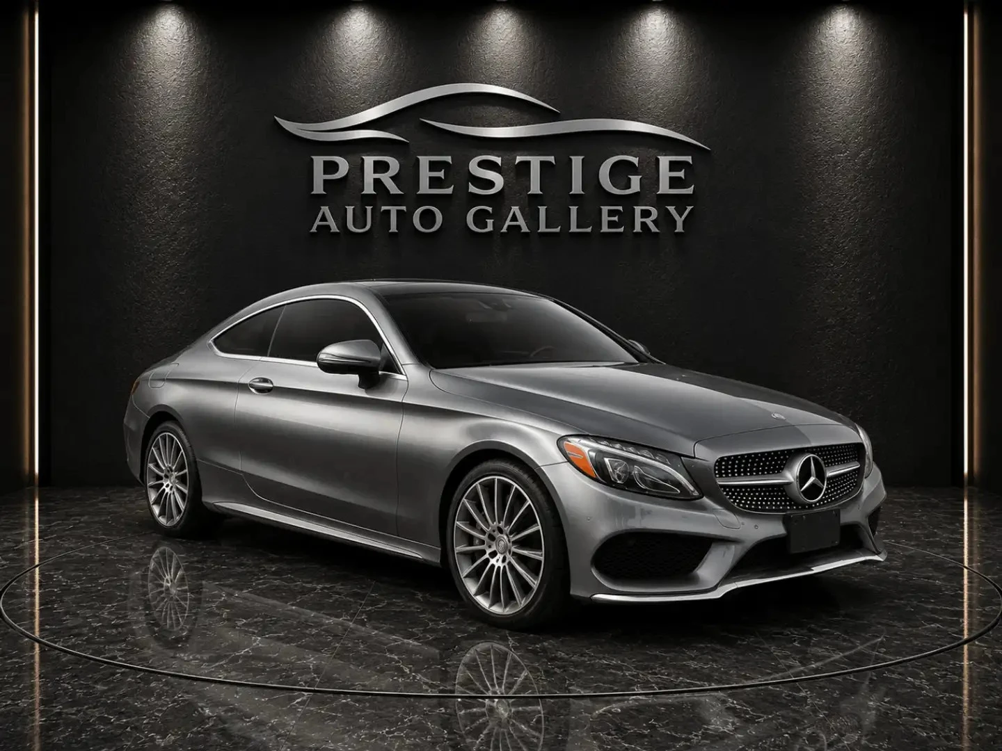 Mercedes-Benz C 300 COUPE 4MATIC AMG PKG ЦЕНА ДО БЪЛГАРИЯ АВТОКРЕДИТ, снимка 2 - Автомобили и джипове - 55504124