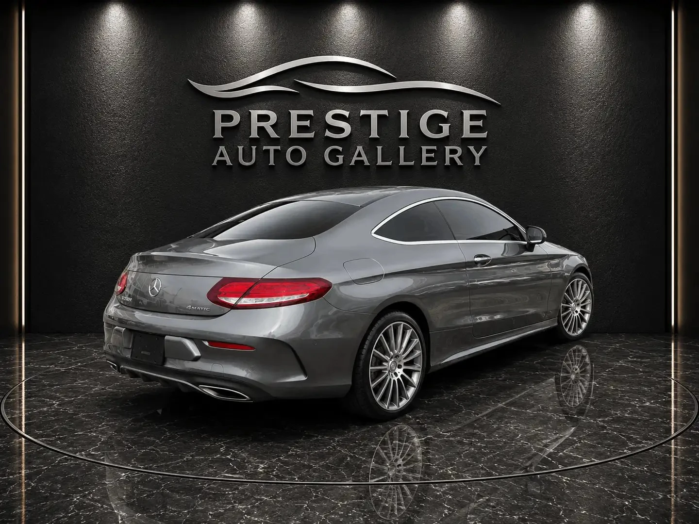 Mercedes-Benz C 300 COUPE 4MATIC AMG PKG ЦЕНА ДО БЪЛГАРИЯ АВТОКРЕДИТ, снимка 3 - Автомобили и джипове - 55504124