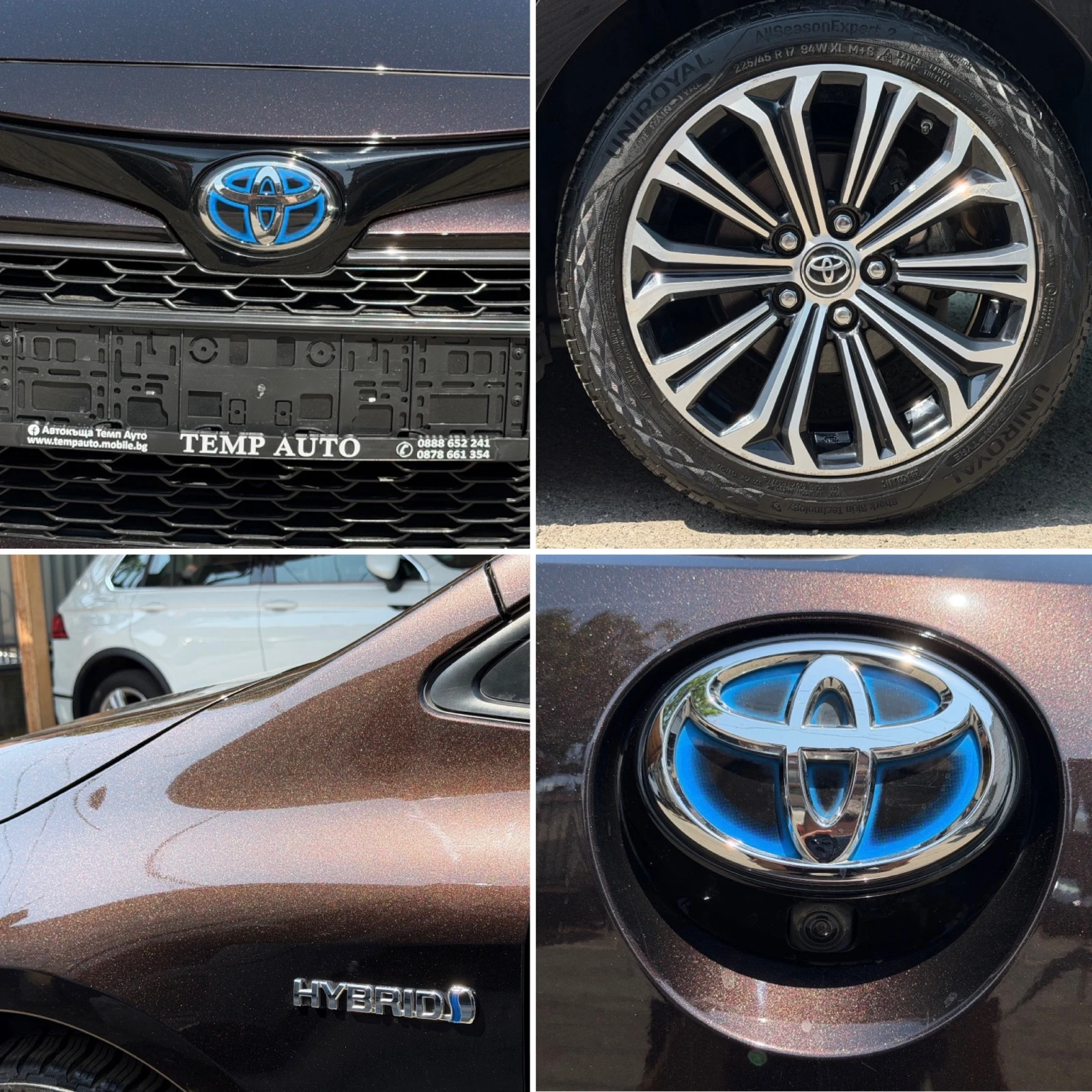 Toyota Corolla 1.8-122к.с.* С ПЪЛНА СЕРВИЗНА ИСТОРИЯ В TOYOTA  , снимка 6 - Автомобили и джипове - 55818252