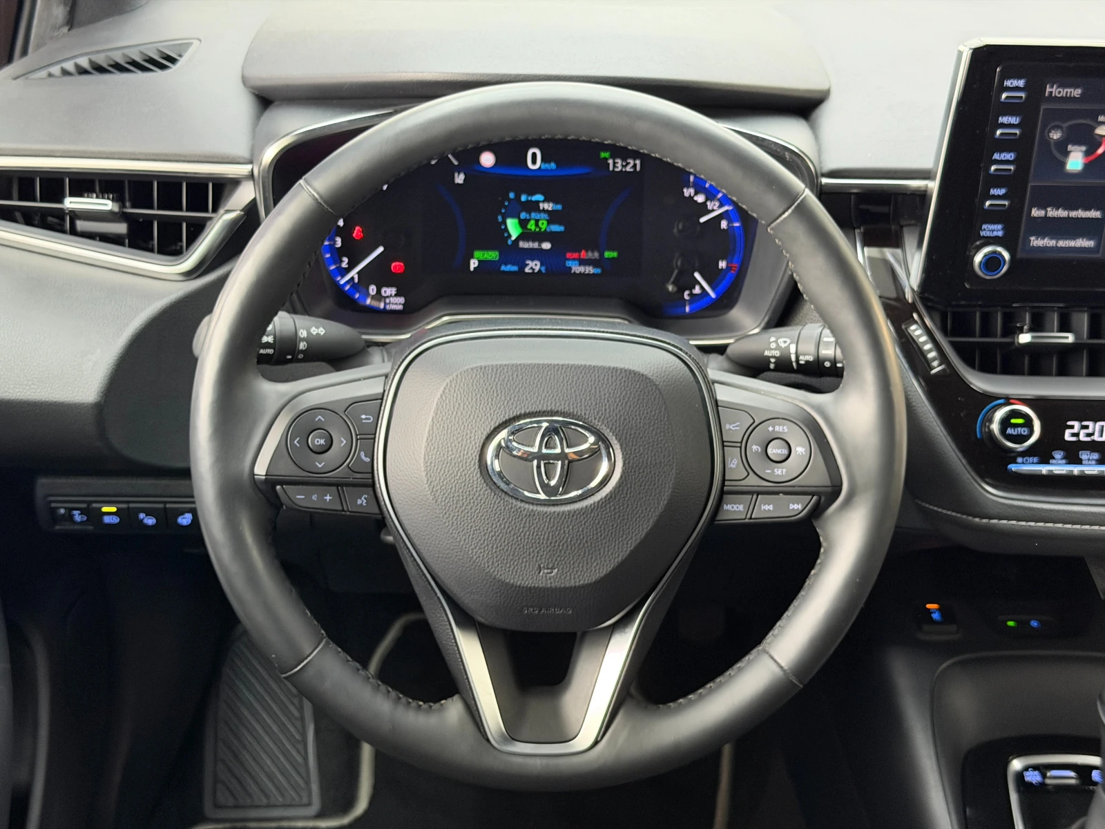 Toyota Corolla 1.8-122к.с.* С ПЪЛНА СЕРВИЗНА ИСТОРИЯ В TOYOTA  , снимка 9 - Автомобили и джипове - 55818252