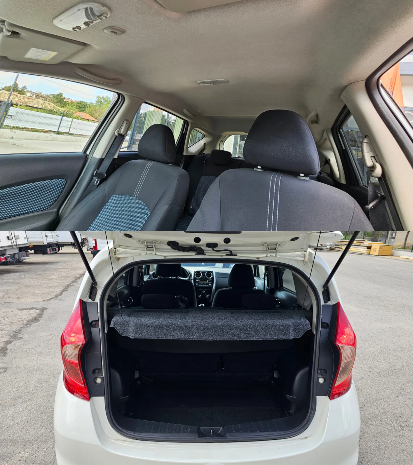 Nissan Note 1.2i Automatic CH-СЕРВИЗНА ИСТ.-ТОП СЪСТ.-ЛИЗИНГ, снимка 14 - Автомобили и джипове - 56083790