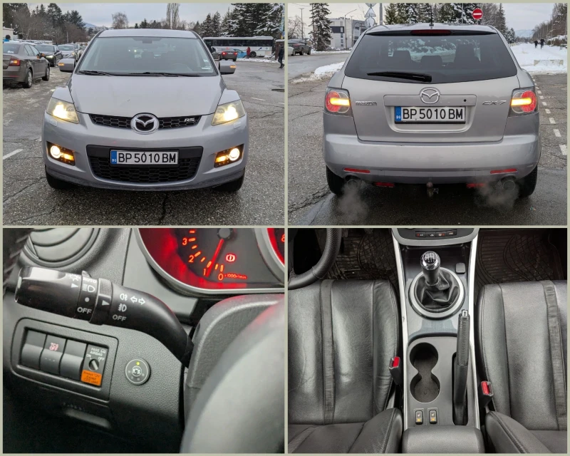 Mazda CX-7 4х4 / 2.3T / Manuel / BRC GAS system, снимка 13 - Автомобили и джипове - 48681657