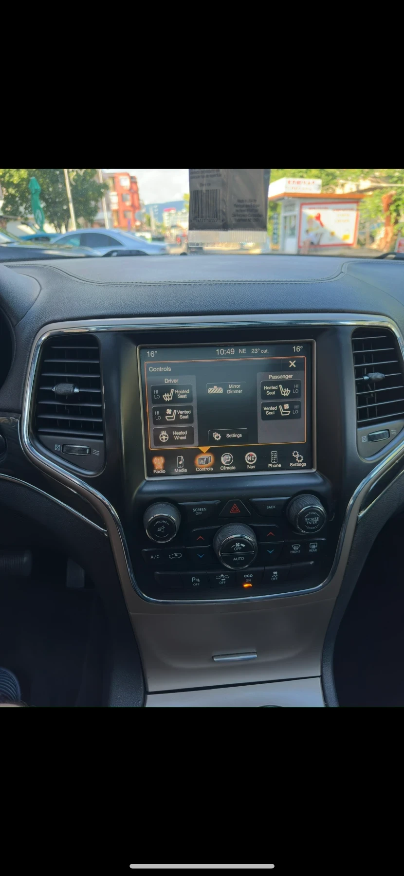 Jeep Grand cherokee Grand Cherokee 3.6* V6* Overland* вс екстри, снимка 10 - Автомобили и джипове - 54961487