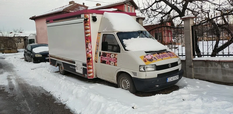 VW T4 Каравана за бързо хранене 