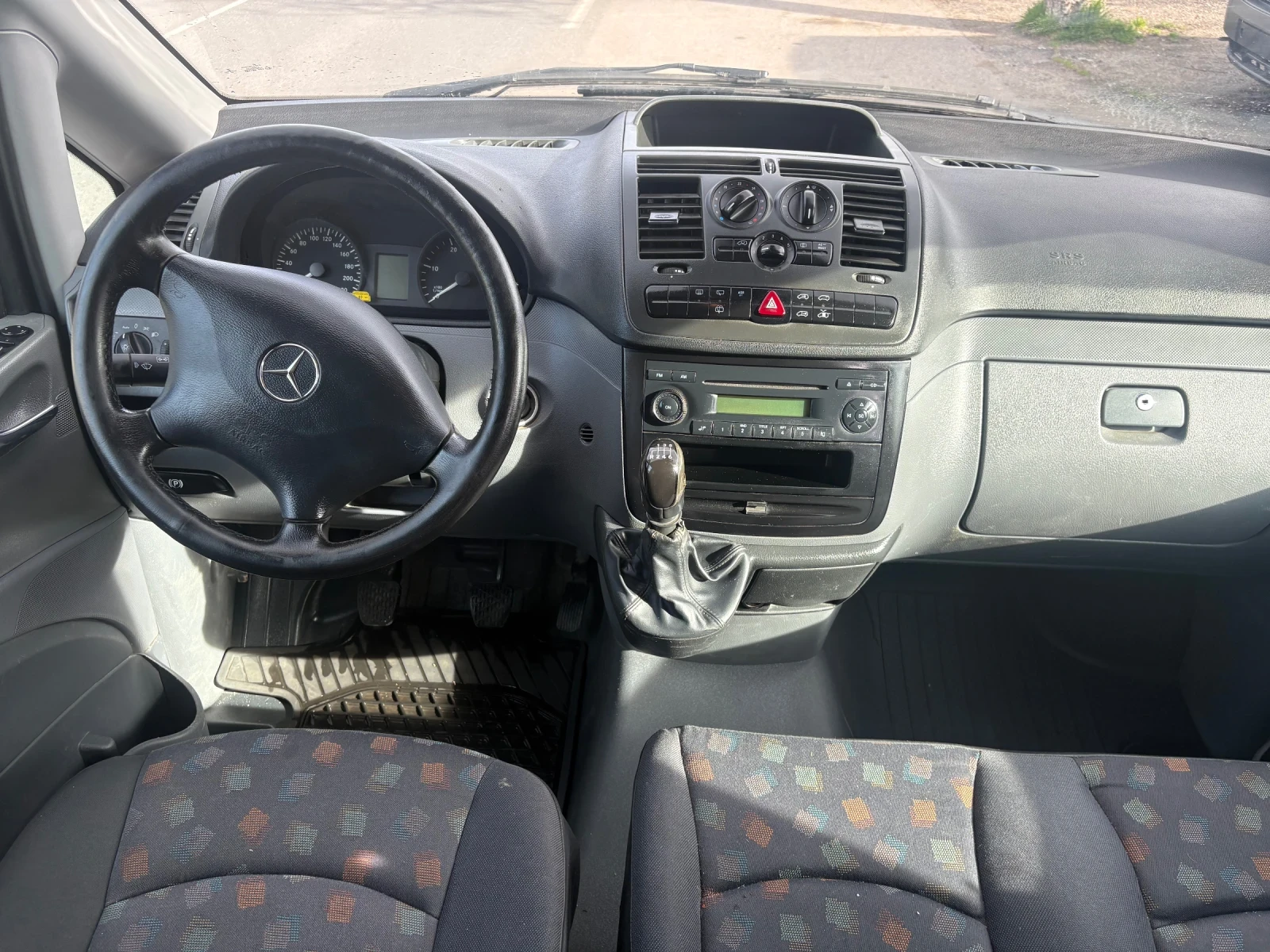 Mercedes-Benz Vito 9-Местен/ КЛИМА! РЕАЛНИ КМ!!!, снимка 9 - Бусове и автобуси - 54083068