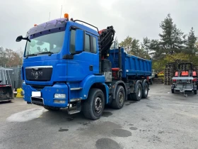 Man 41 TGS 41.400 8x4 BB Palfinger PK 230002 Dreiseiten, снимка 1