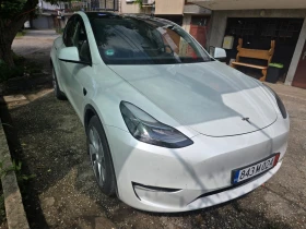 Tesla Model Y FSD PAID long range AWD 4x4 реална цена и гаранция, снимка 2