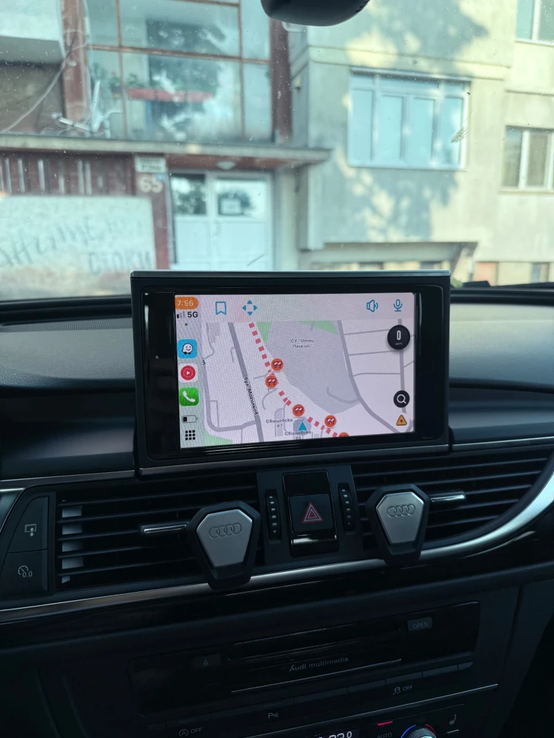 Audi A6 BiTDI B&O, панорама, 360, актив саунд, CarPlay, снимка 17 - Автомобили и джипове - 52674901