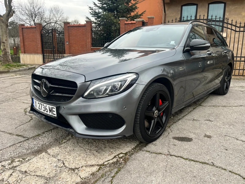 Mercedes-Benz C 250 !!AMG/ 4Matic/ 9G/Burmester/2017г./FULL MAX/TOP, снимка 3 - Автомобили и джипове - 52948609