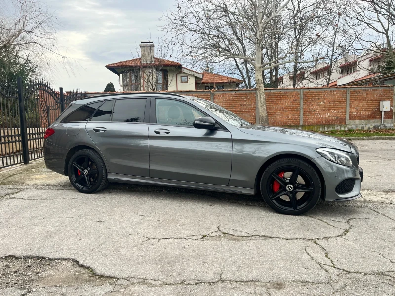 Mercedes-Benz C 250 !!AMG/ 4Matic/ 9G/Burmester/2017г./FULL MAX/TOP, снимка 4 - Автомобили и джипове - 52948609