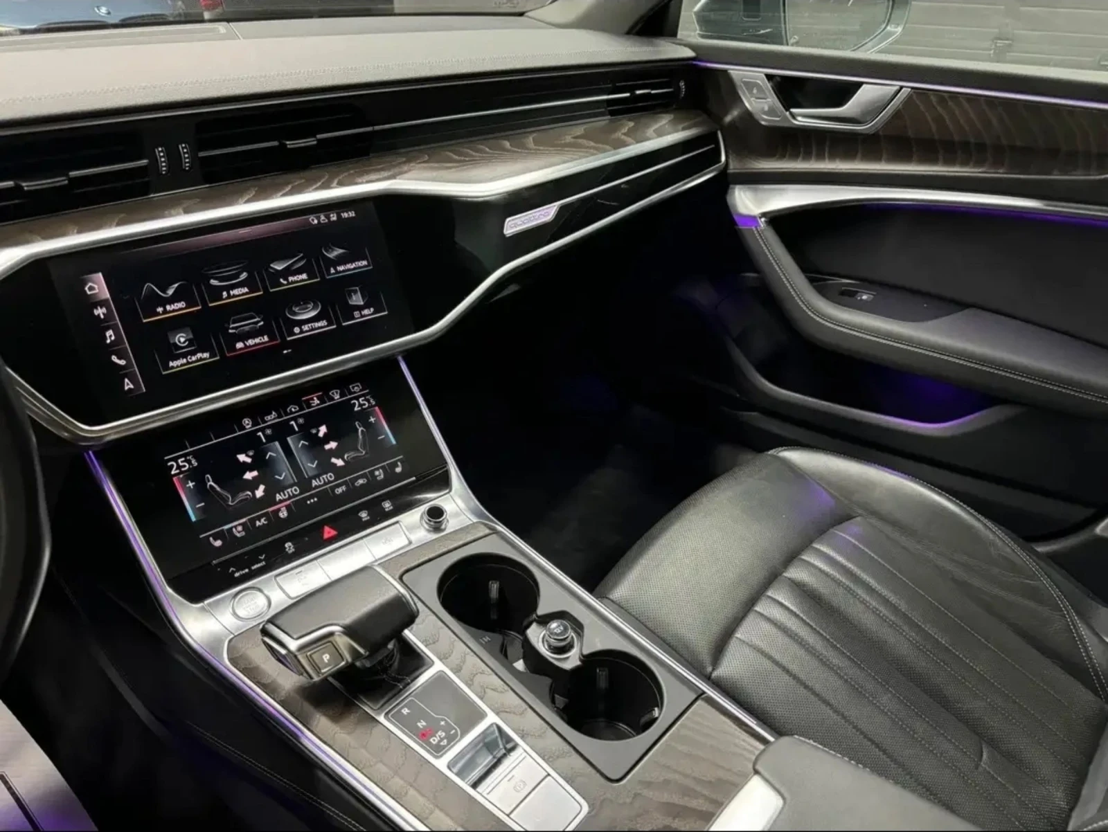 Audi A7 2019/S7-pack/B&O/AMBIENT/PANO/360/QUATTRO, снимка 7 - Автомобили и джипове - 54070165