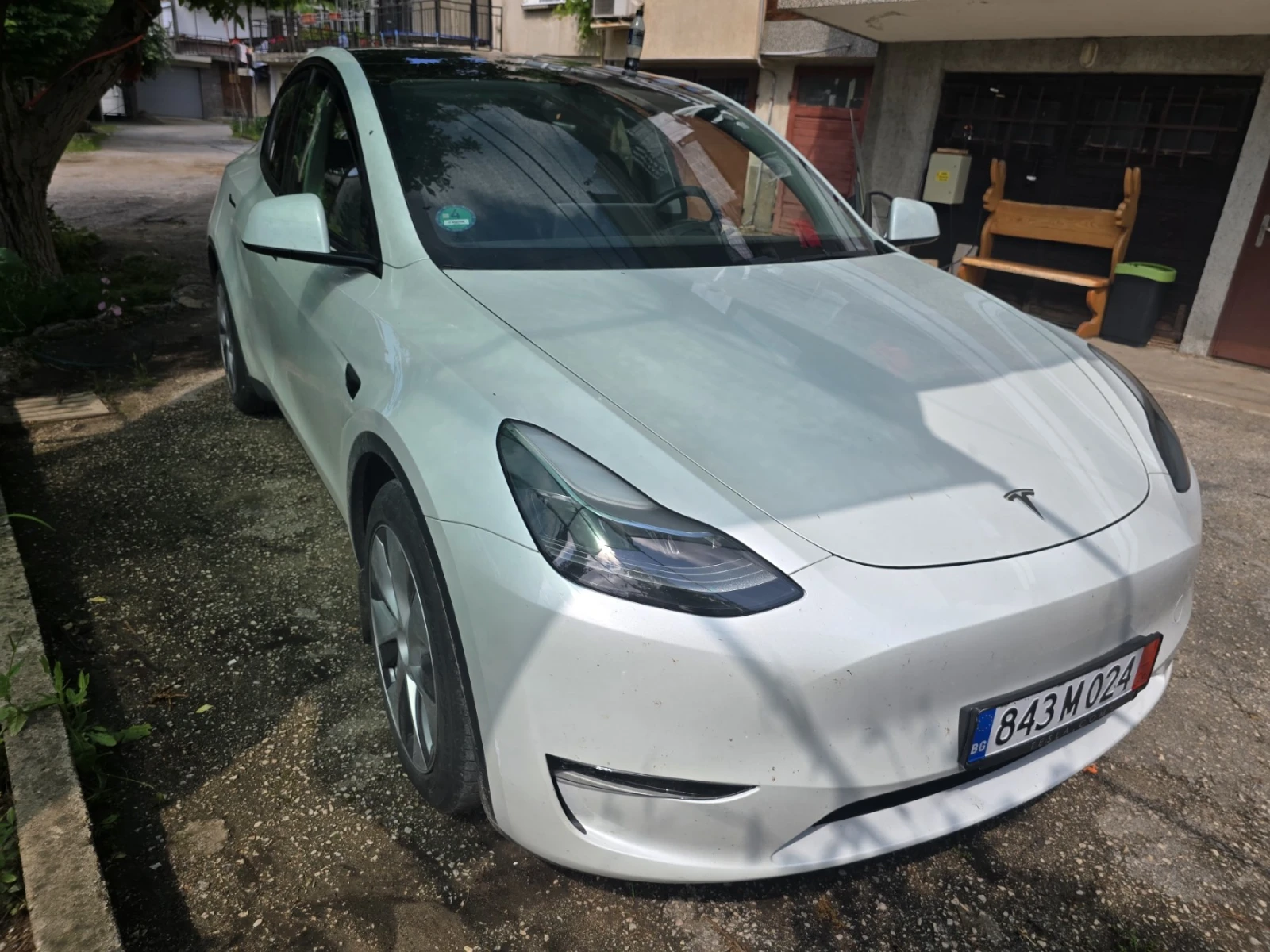 Tesla Model Y FSD PAID long range AWD 4x4 реална цена и гаранция, снимка 2 - Автомобили и джипове - 54802626