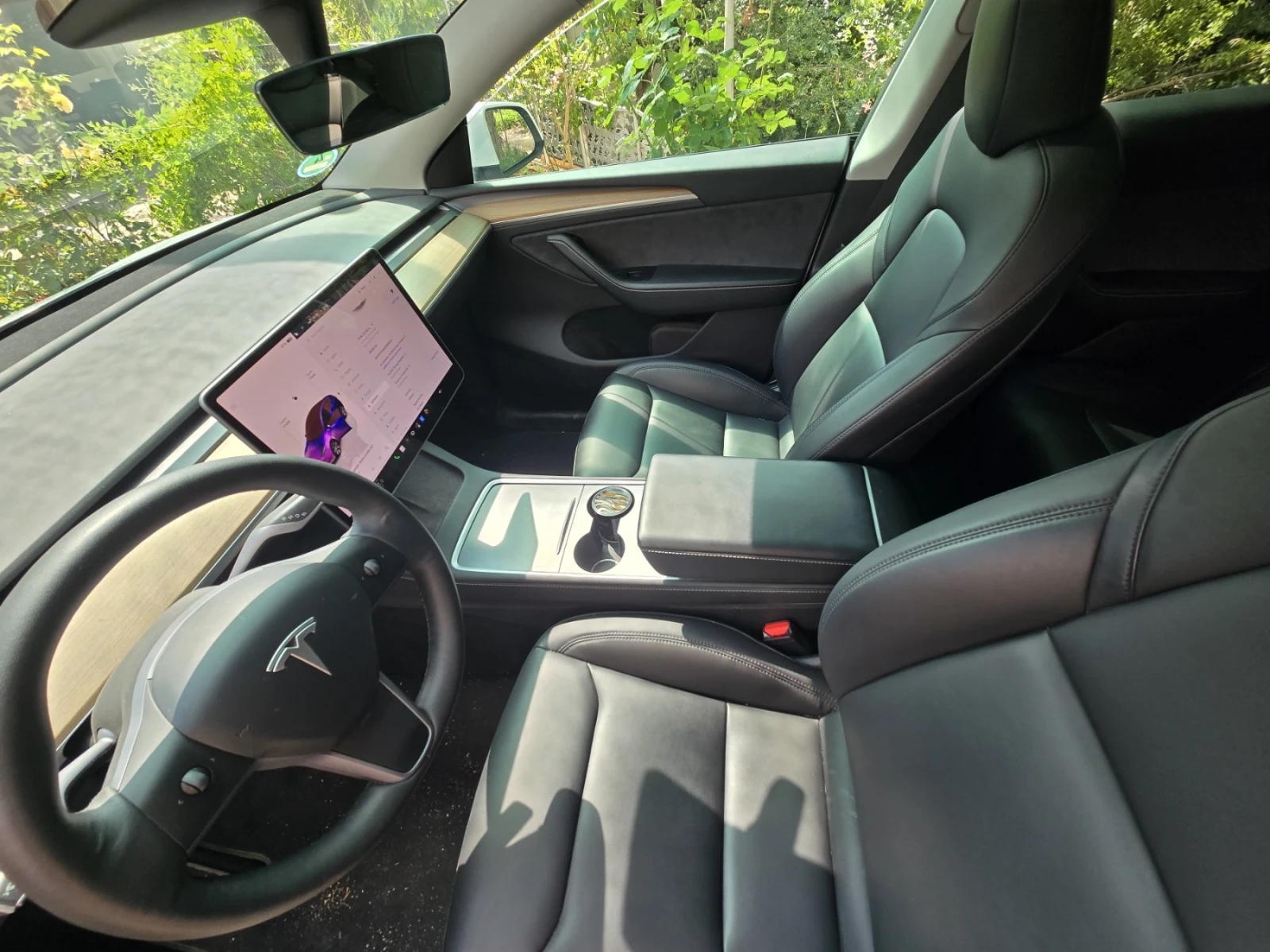 Tesla Model Y FSD PAID long range AWD 4x4 реална цена и гаранция, снимка 12 - Автомобили и джипове - 54802626