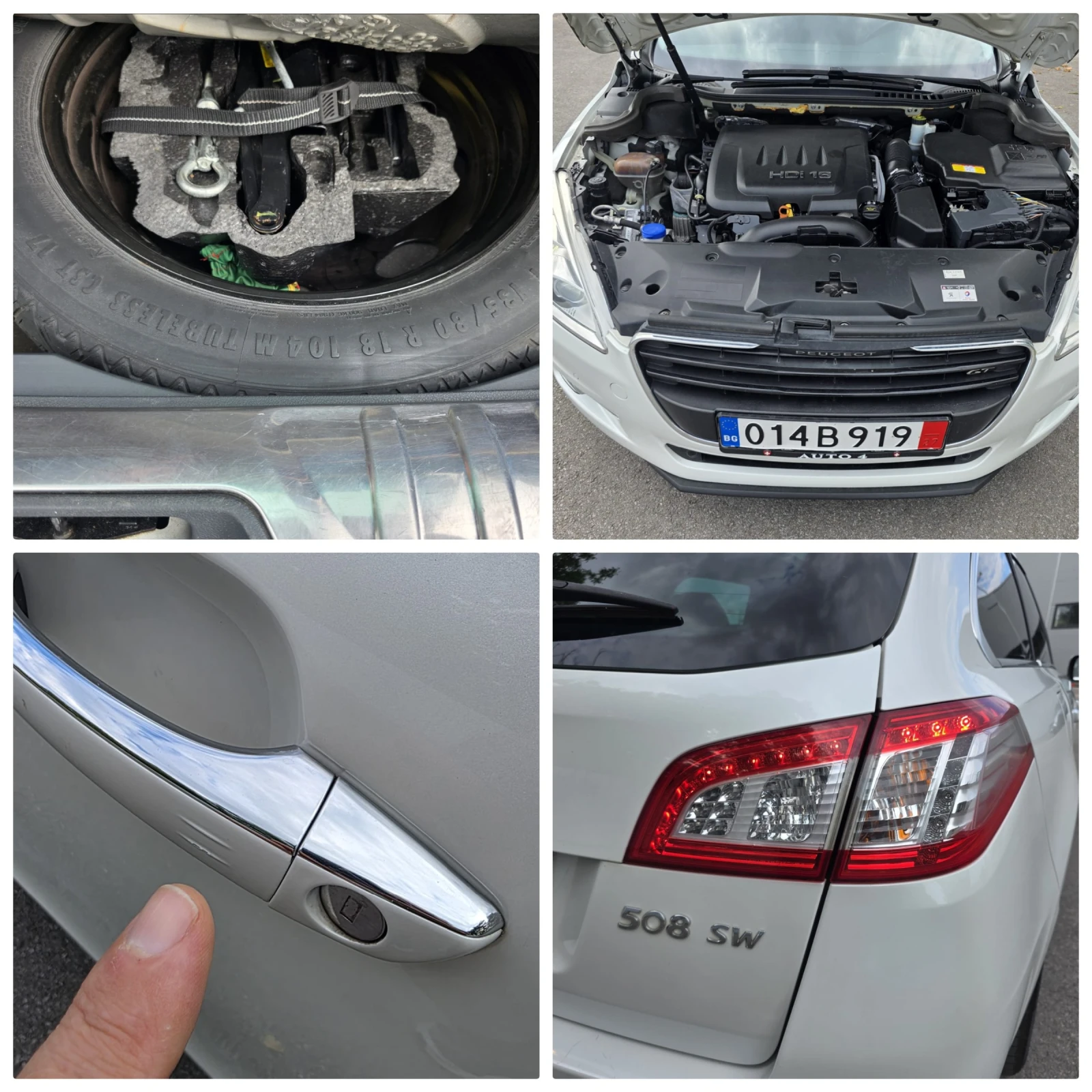 Peugeot 508 2.2 HDI* 204к.с.* GT line* SWISS* FULL, снимка 14 - Автомобили и джипове - 55252715