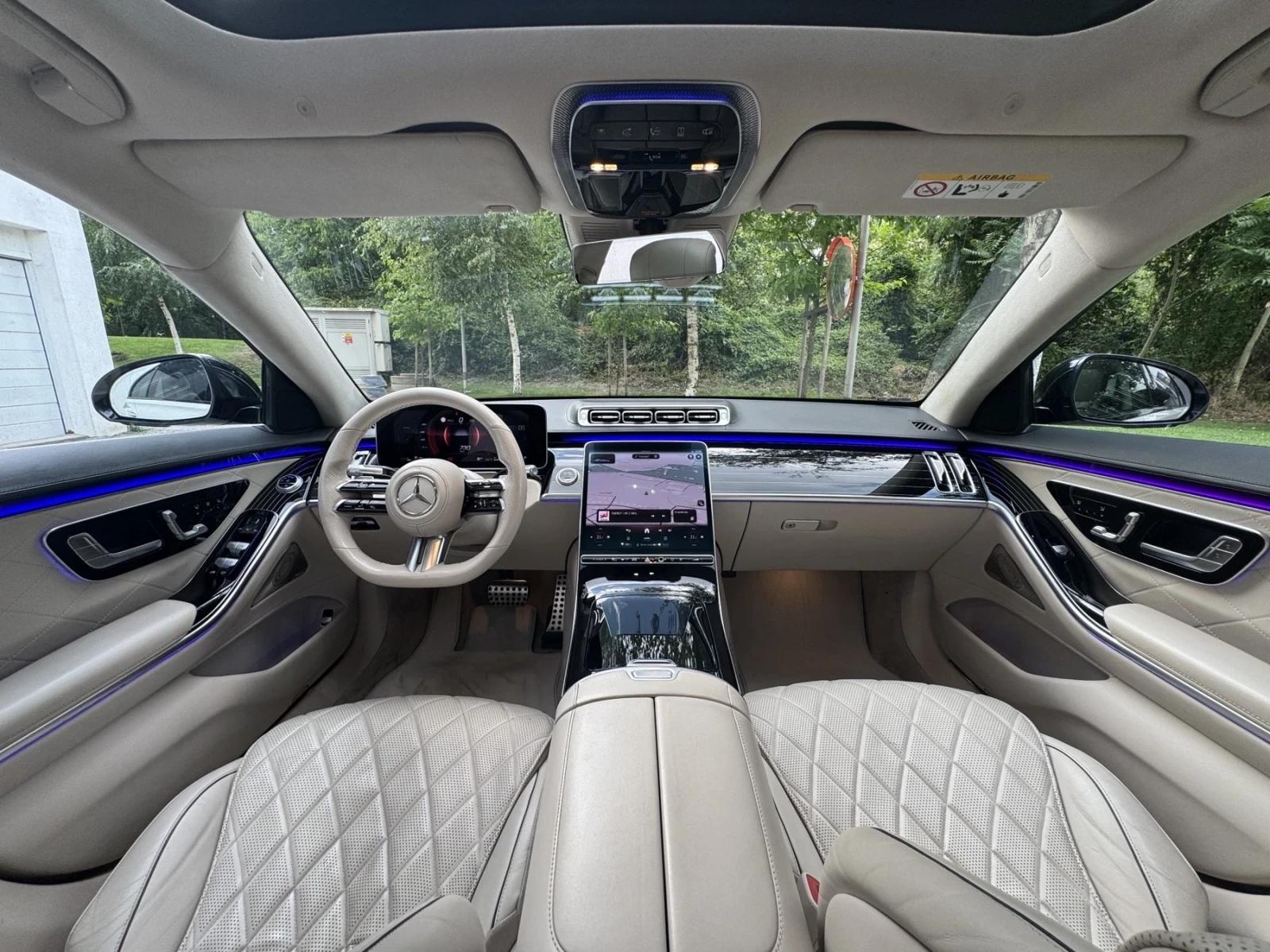 Mercedes-Benz S 350 4-MATIC / LONG / AMG OPTIC, снимка 12 - Автомобили и джипове - 55942395