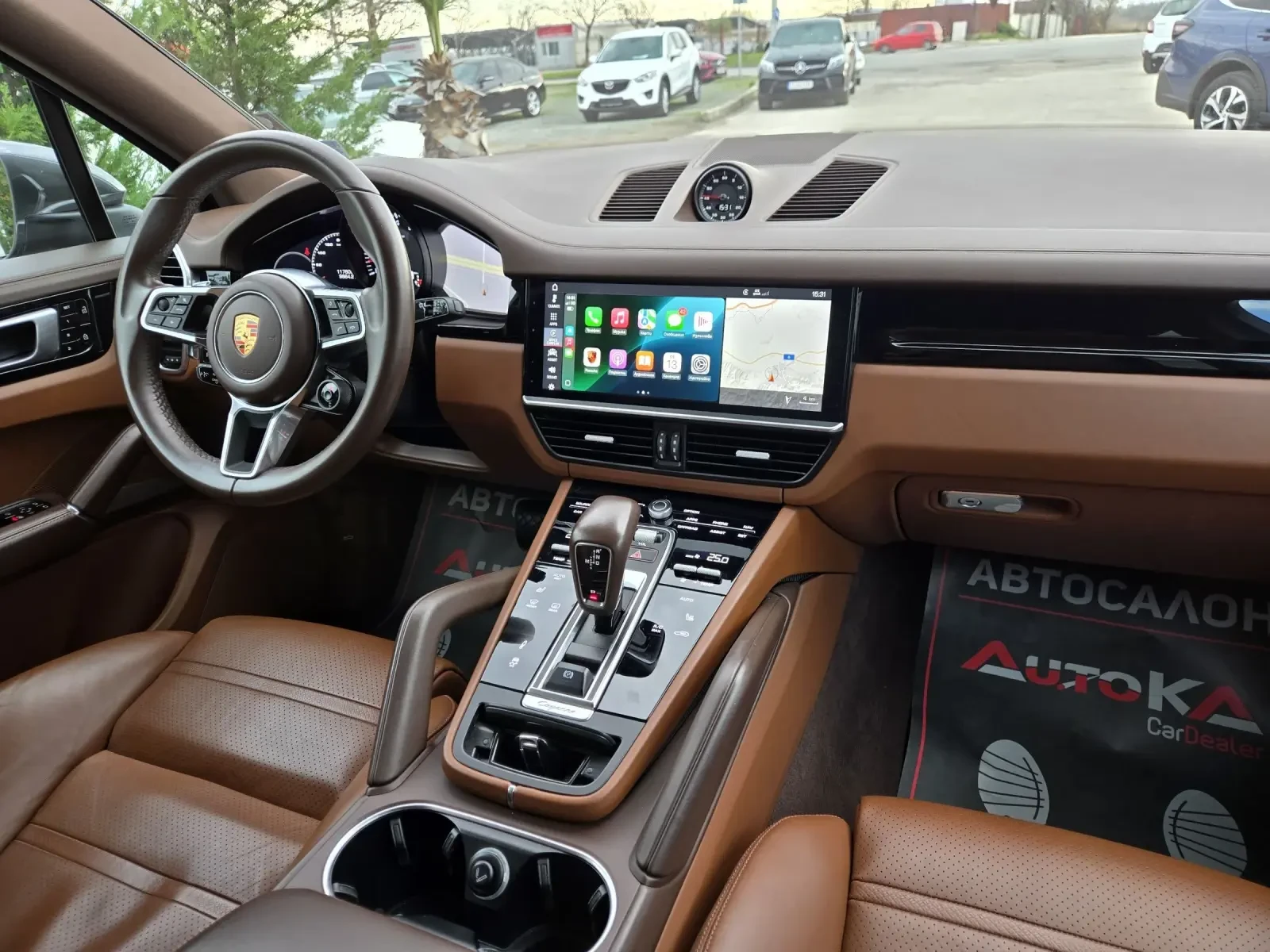Porsche Cayenne Sport Chrono/3.0i-340��/117.000��/������� | Mobile.bg � ����������� 12