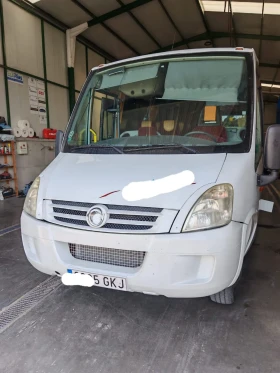 Iveco 50с18 Wing Перфектен с инвалидна платформа  - изображение 1