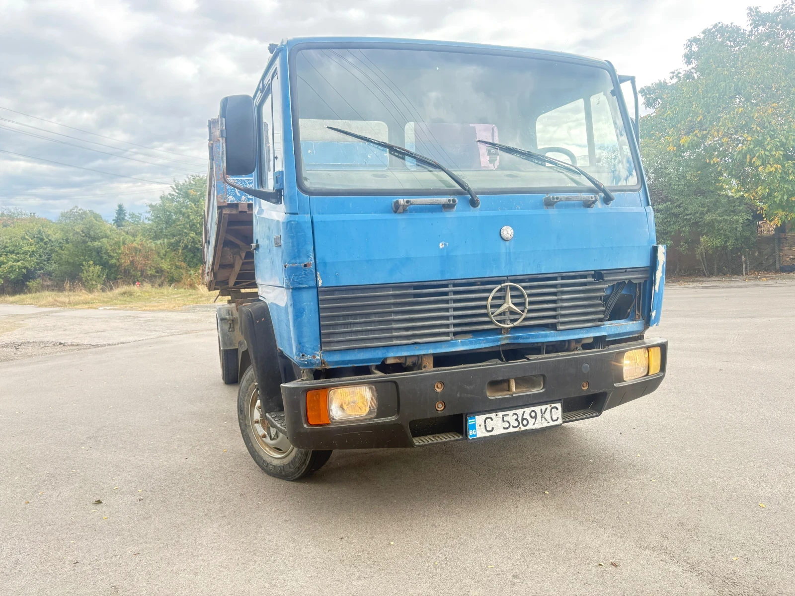 Mercedes-Benz 809 Самосвал , снимка 2 - Камиони - 56266534