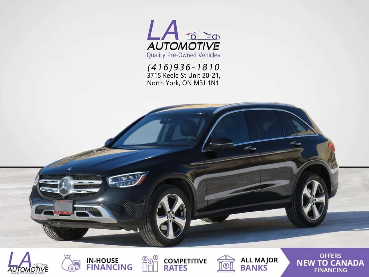 Mercedes-Benz GLC 4MATIC w/CarPlay Panoroof Navi Camera