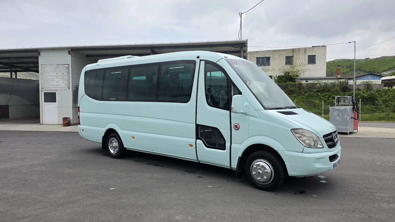 Mercedes-Benz Sprinter 518 Нов внос Стъклопакет 20 местен, снимка 2 - Бусове и автобуси - 54237416