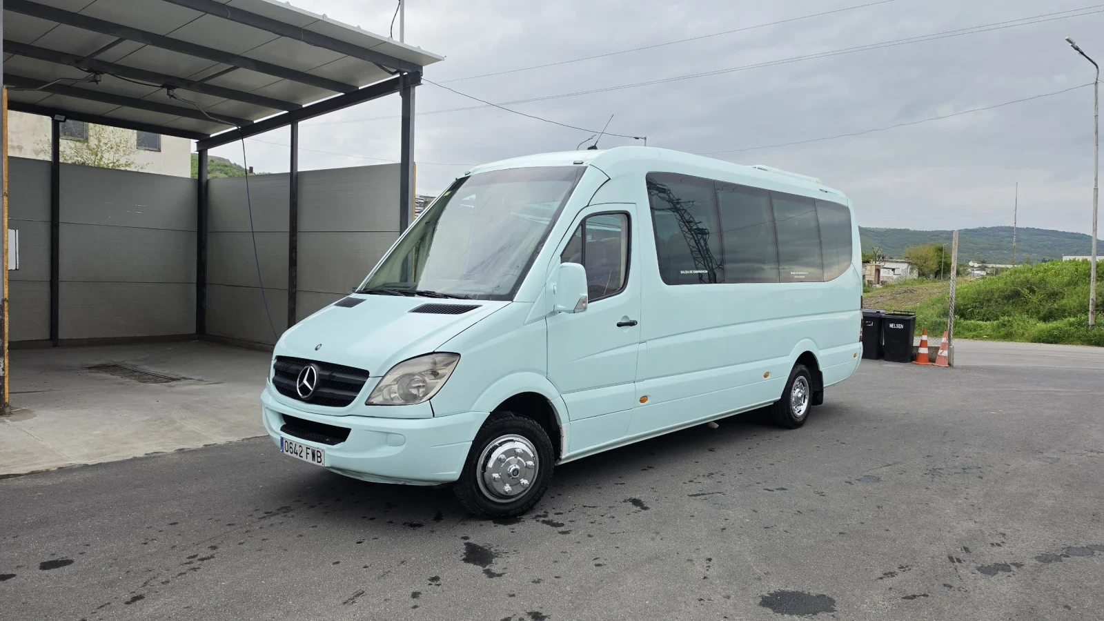 Mercedes-Benz Sprinter 518 Нов внос Стъклопакет 20 местен, снимка 5 - Бусове и автобуси - 54237416