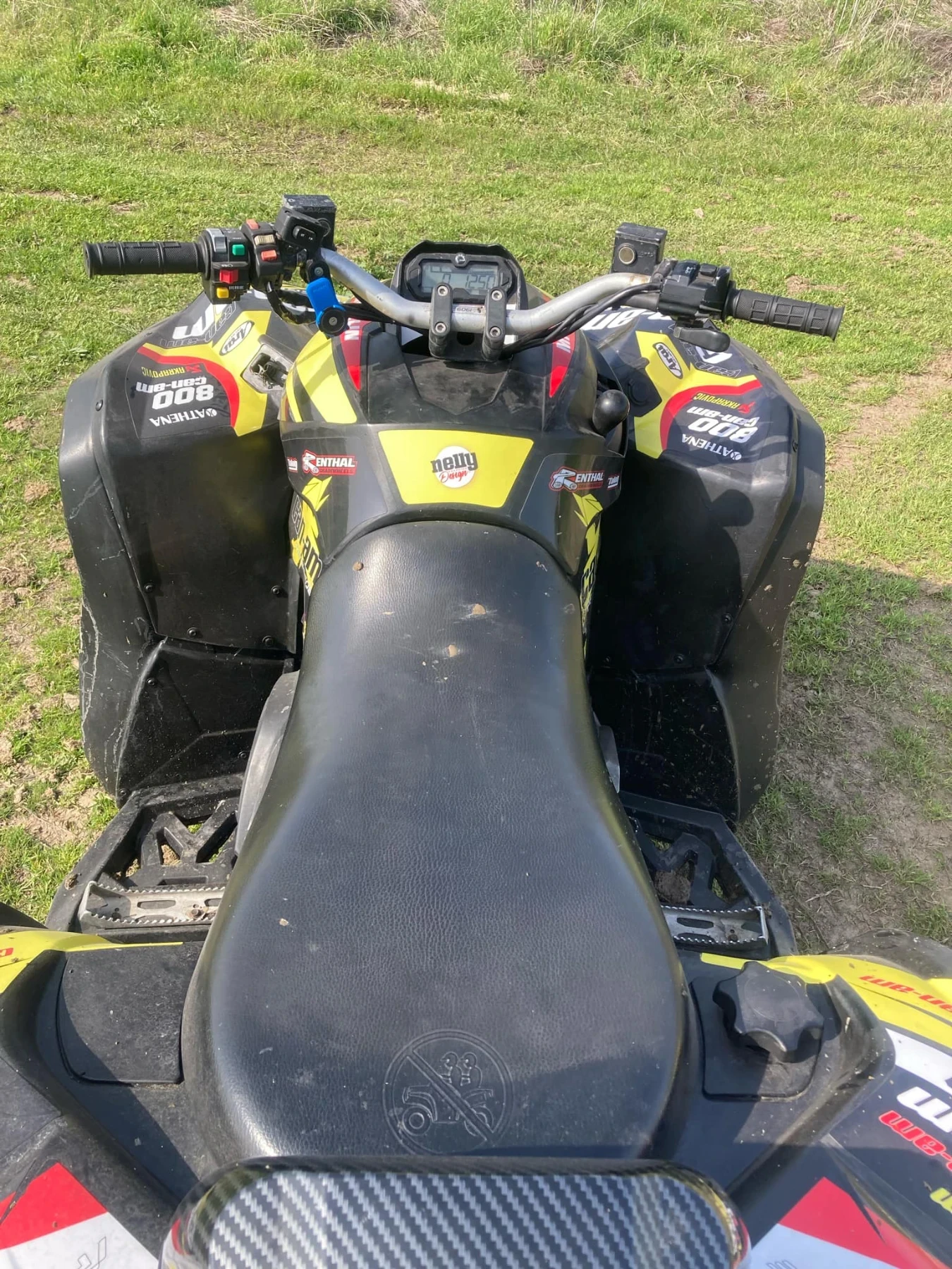Can-Am Renеgade * НОВ ВНОС* ГЕНЕРАЦИЯ* ЛЕБЕДКА* КАРБОНОВ КУФАР* БА - изображение 7