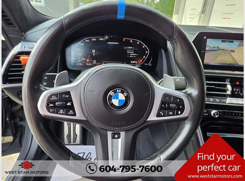 BMW 850 xDrive M-Sport* DISTRONIC* HARMAN KARDON* 360 CAM*, снимка 11 - Автомобили и джипове - 54776611