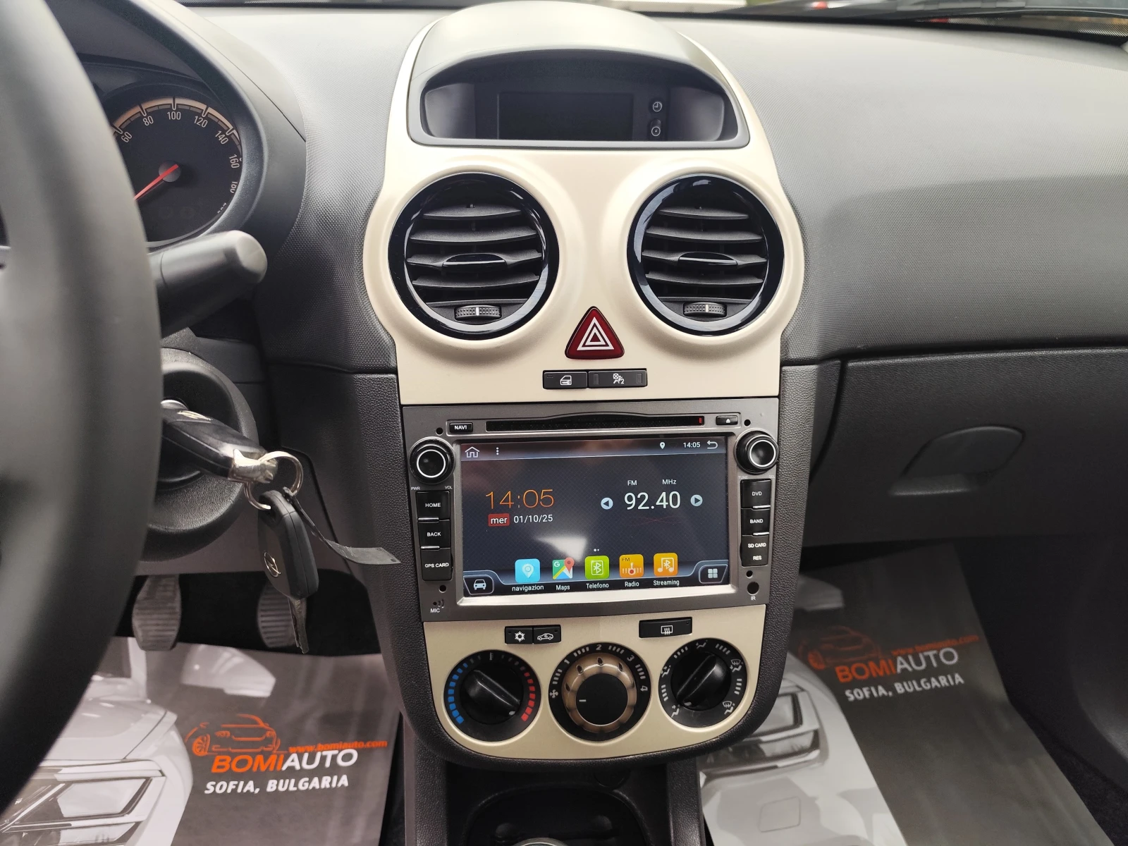 Opel Corsa 1.2i* ГАЗОВА УРЕДБА* KLIMA* NAVI*  - изображение 9