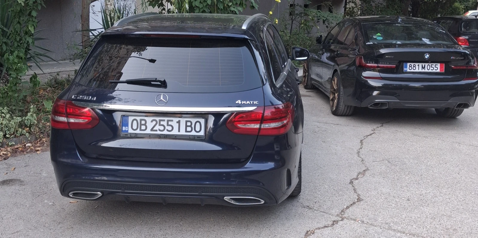 Mercedes-Benz C 250 Mercedes C 250 D/СМЕНЕНА ВЕРИГА/4 MATIC/9 G-TRONIC, снимка 11 - Автомобили и джипове - 56046455